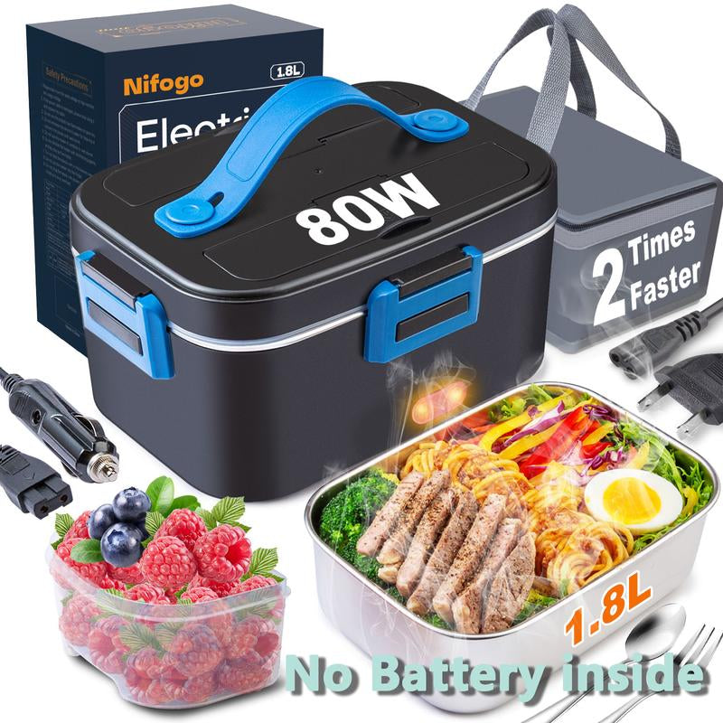 Portable Electric Lunch Box for Warm Meals Anywhere