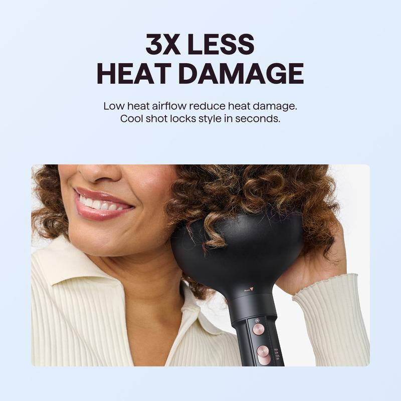 2-In-1 Diffuser & Dryer: Enhance Natural Curls, Reduce Frizz