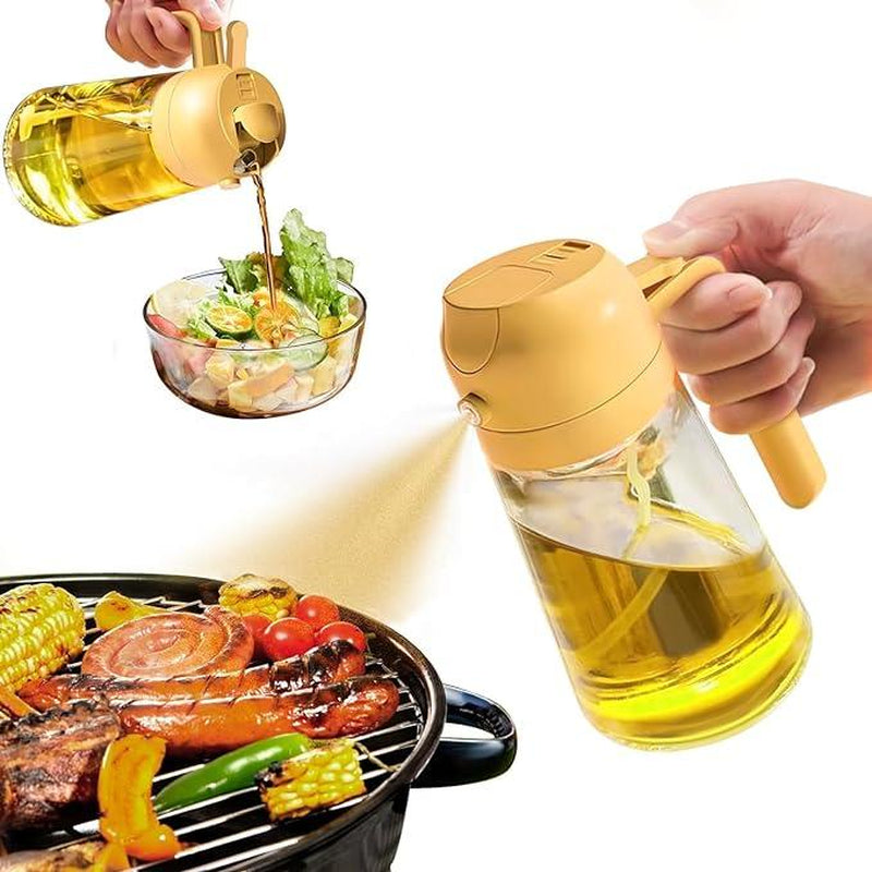 470ml Automatic Oil Sprayer Bottle for Effortless Cooking
