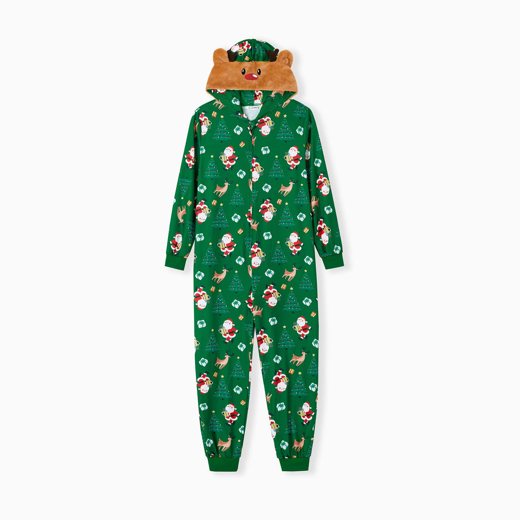 PatPat Reindeer Family Pajamas & Socks for Christmas Matching