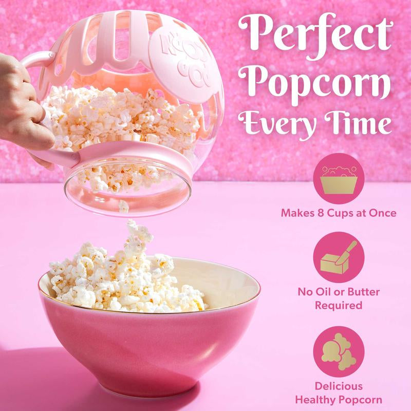 Paris Hilton's Chic Oil-Free Microwave Popcorn Popper