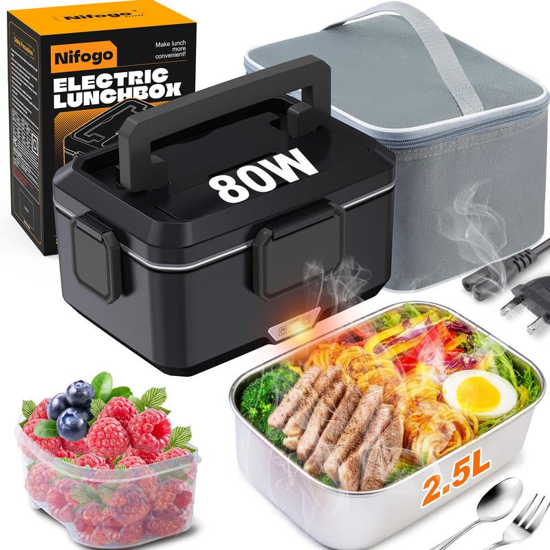 Portable Electric Lunch Box for Warm Meals Anywhere