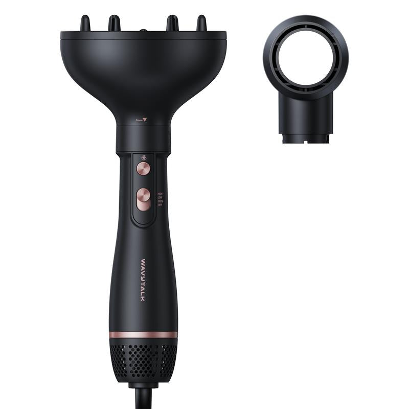 2-In-1 Diffuser & Dryer: Enhance Natural Curls, Reduce Frizz