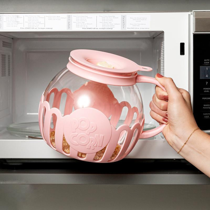 Paris Hilton's Chic Oil-Free Microwave Popcorn Popper