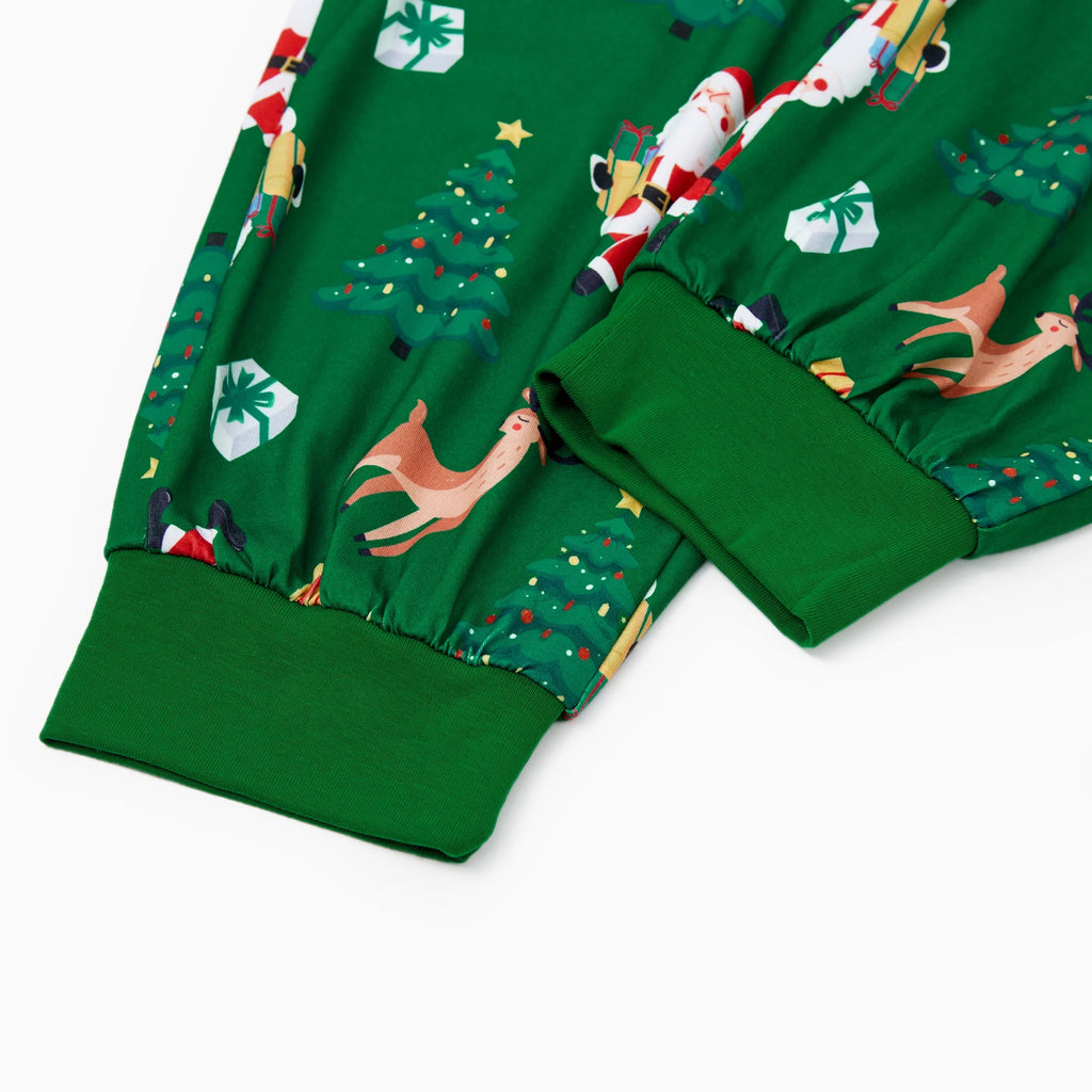 PatPat Reindeer Family Pajamas & Socks for Christmas Matching