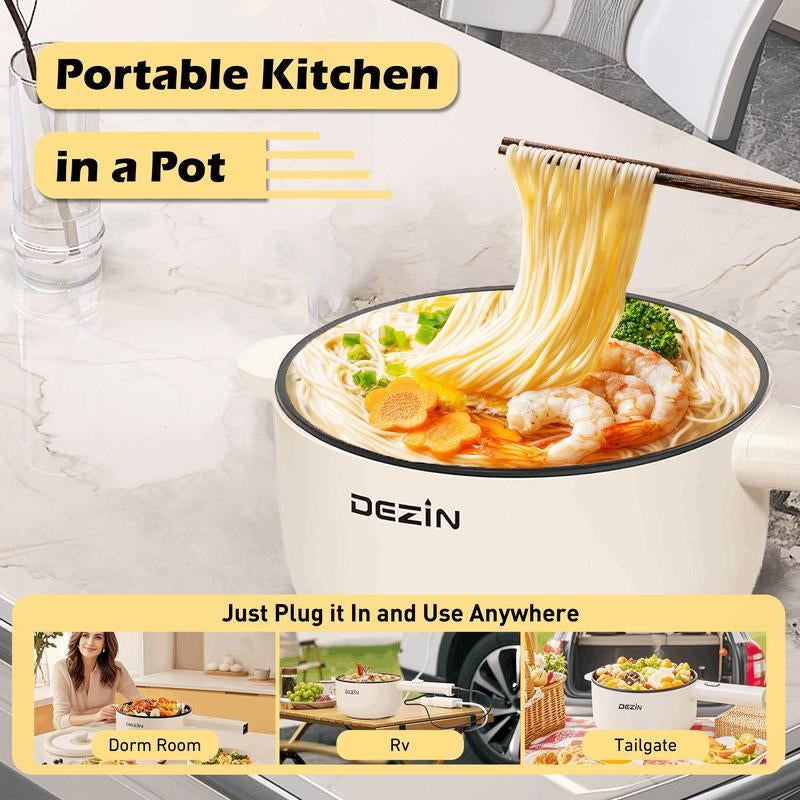 Dezin 2L Multifunctional Electric Hot Pot with Temp Control