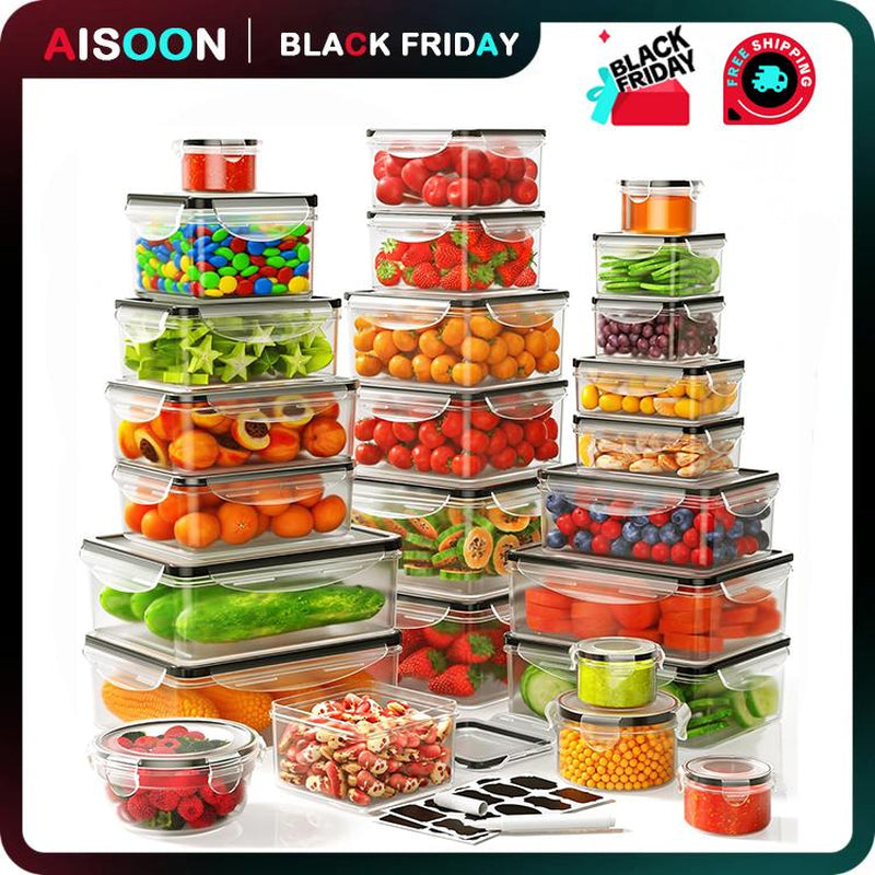 85Oz Airtight BPA-Free Food Containers for Fresh Storage