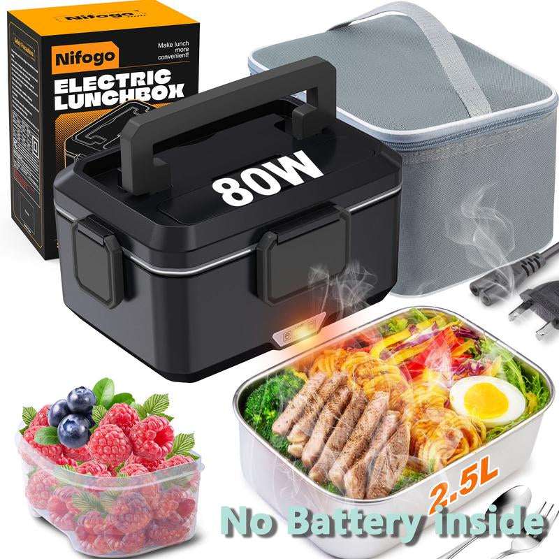 Portable Electric Lunch Box for Warm Meals Anywhere