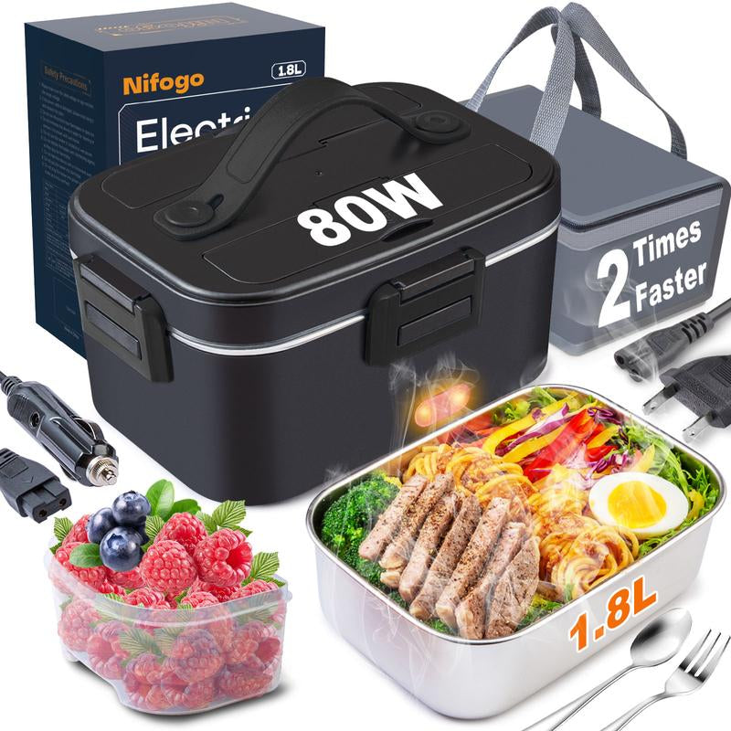 Portable Electric Lunch Box for Warm Meals Anywhere