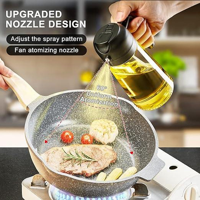 470ml Automatic Oil Sprayer Bottle for Effortless Cooking