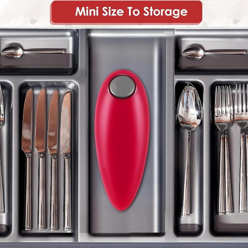 Effortless Can Opening with Battery-Powered Electric Tool