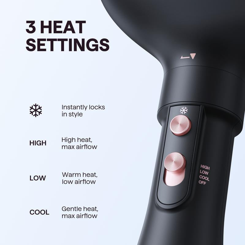 2-In-1 Diffuser & Dryer: Enhance Natural Curls, Reduce Frizz