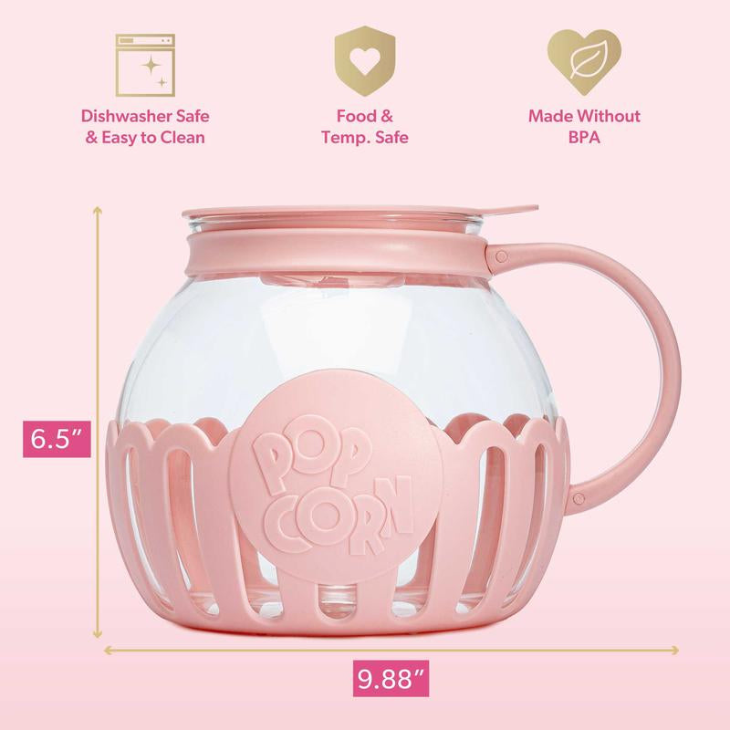 Paris Hilton's Chic Oil-Free Microwave Popcorn Popper