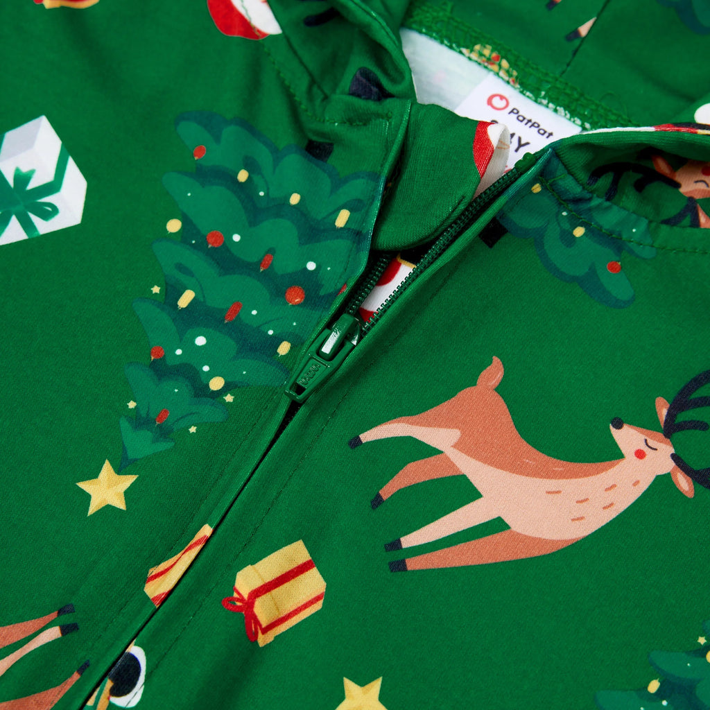 PatPat Reindeer Family Pajamas & Socks for Christmas Matching