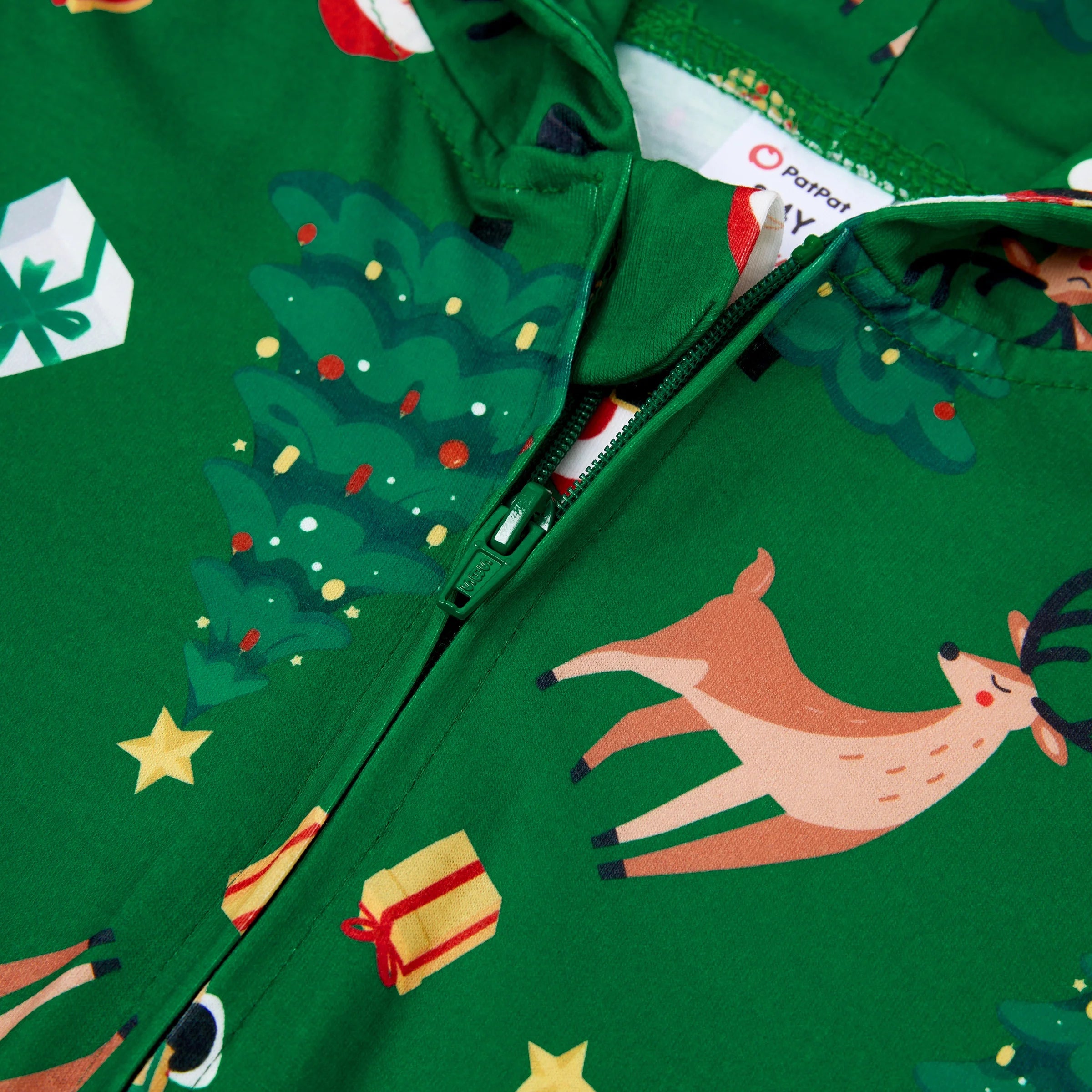 PatPat Reindeer Family Pajamas & Socks for Christmas Matching