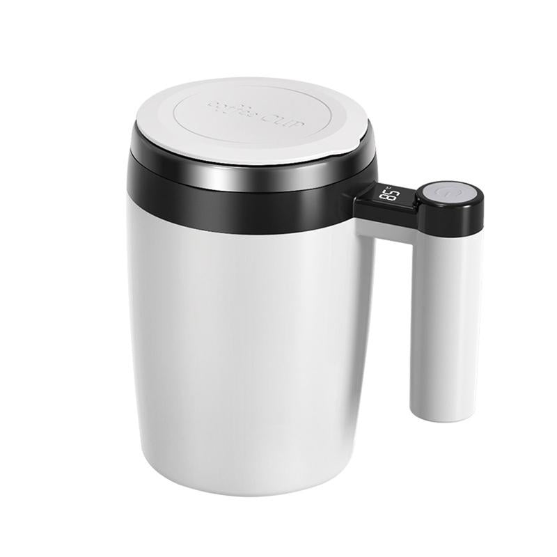 Smart Magnetic Stirring Mug with LCD & USB Rechargeable