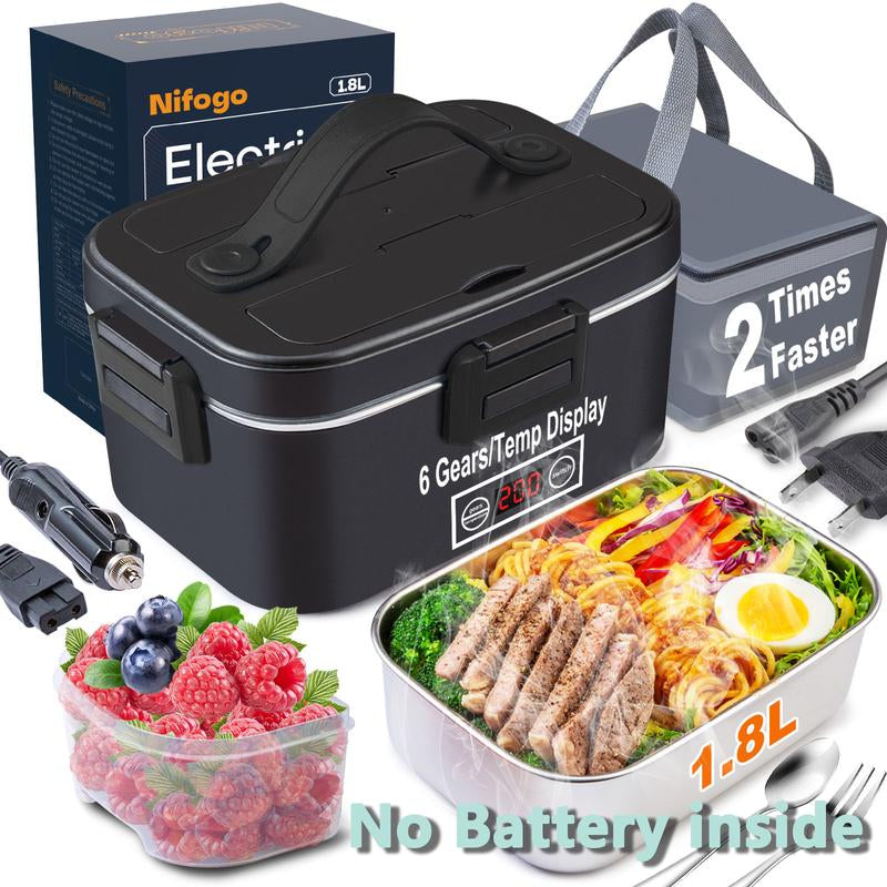 Portable Electric Lunch Box for Warm Meals Anywhere