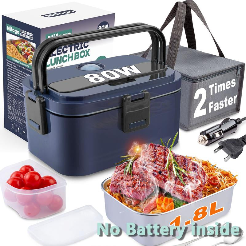 Portable Electric Lunch Box for Warm Meals Anywhere