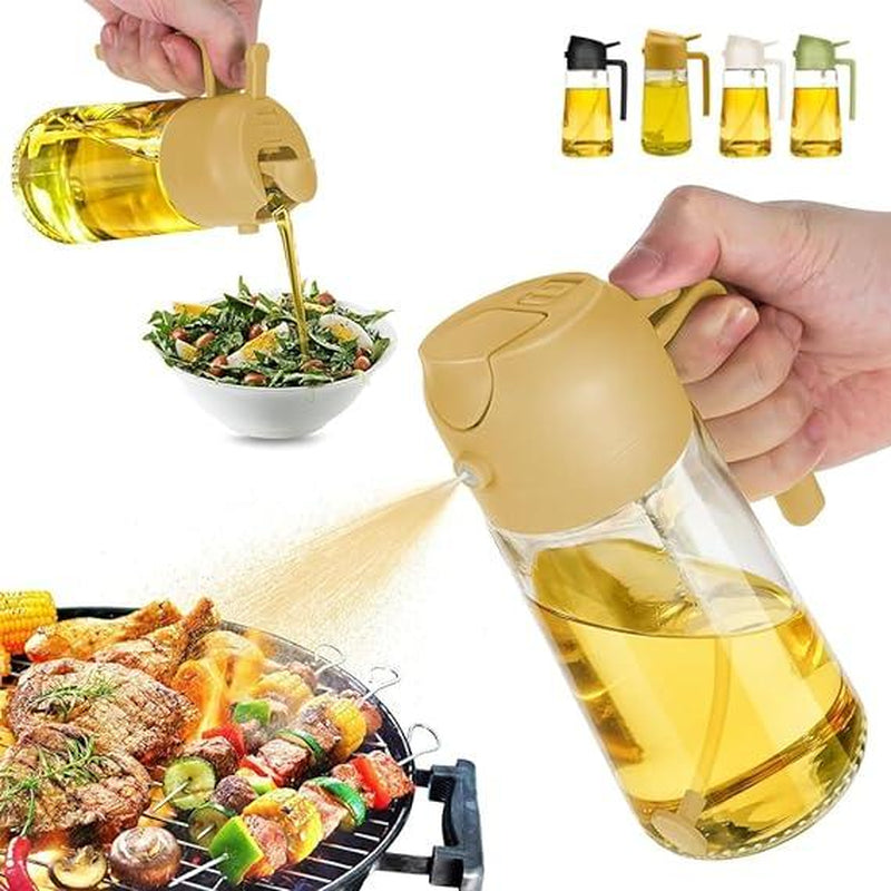 470ml Automatic Oil Sprayer Bottle for Effortless Cooking