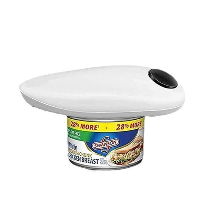 Effortless Can Opening with Battery-Powered Electric Tool