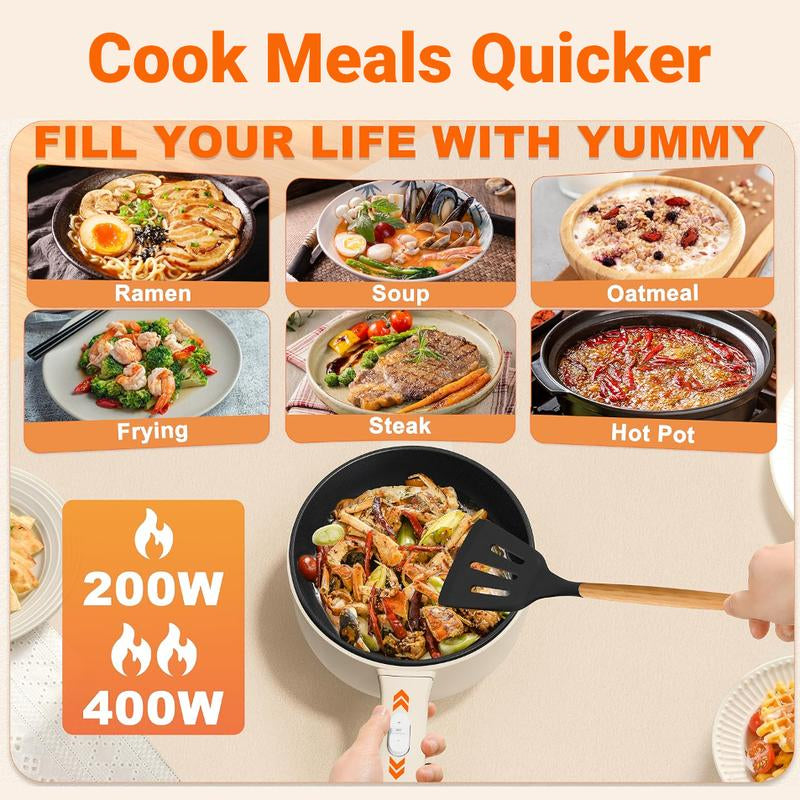 Dezin 2L Multifunctional Electric Hot Pot with Temp Control