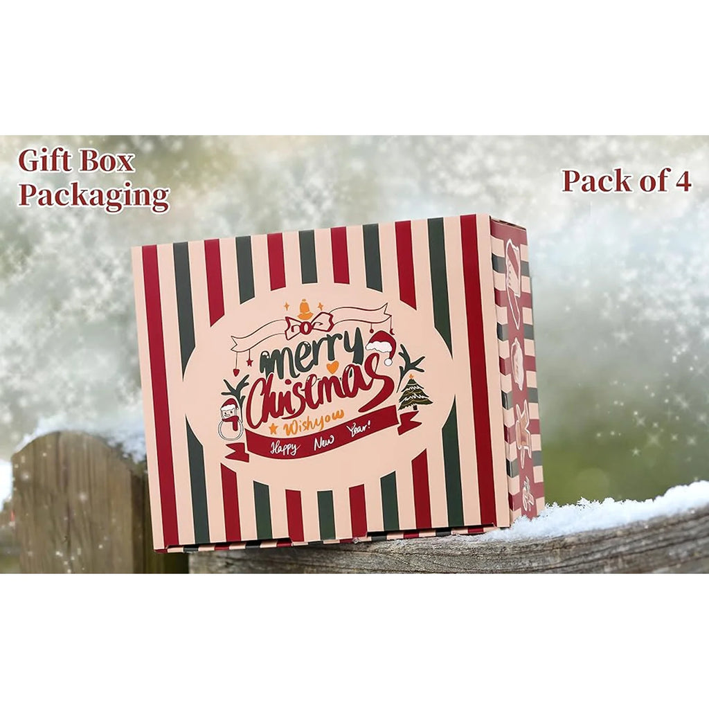 Futtumy Ceramic Mugs 4-Pack: Festive Holiday Gifts & Decor